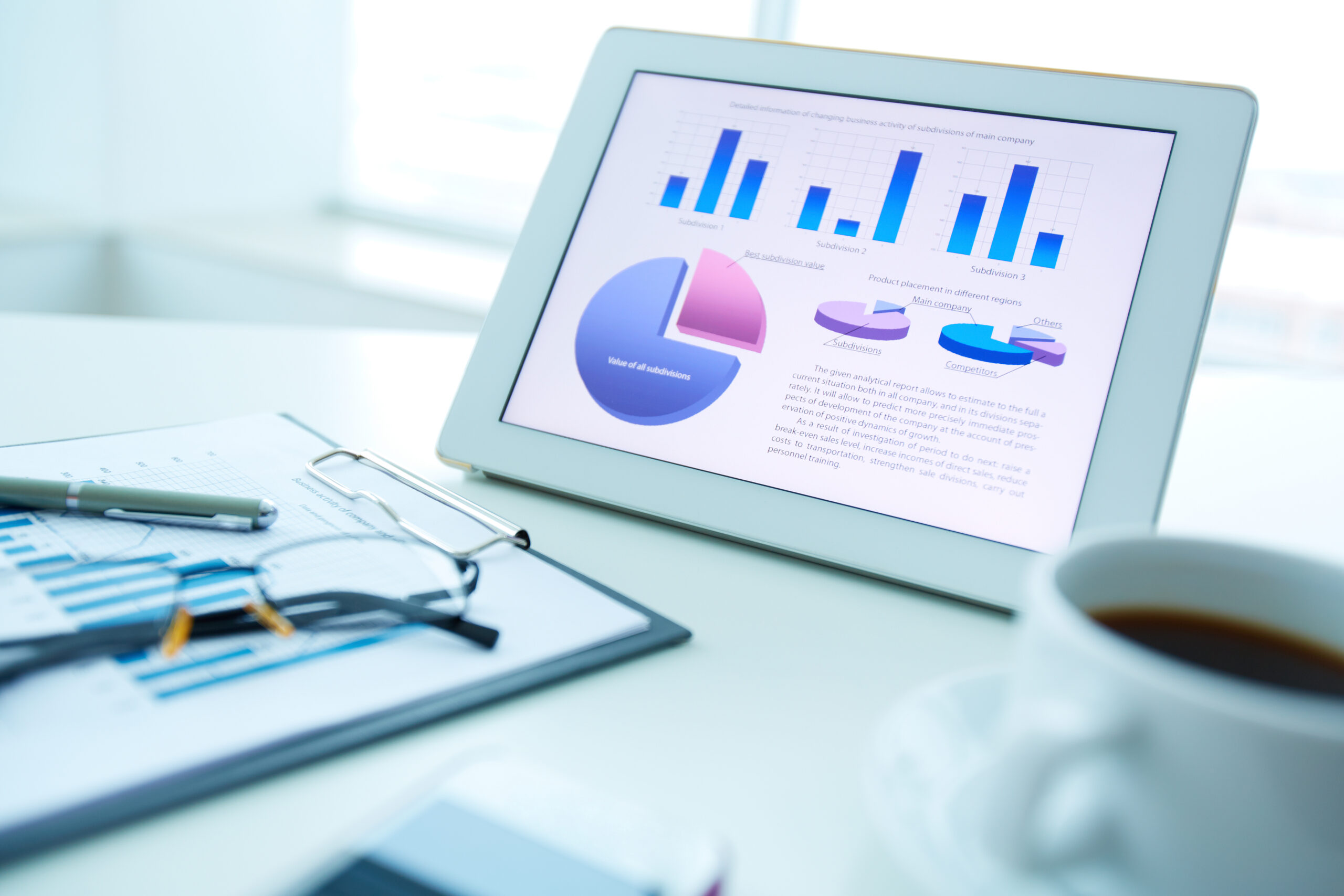 document in touchpad